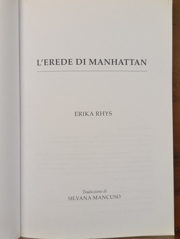 L'erede di Manhattan: la storia di un finto matrimonio | Immagine Gallery 6