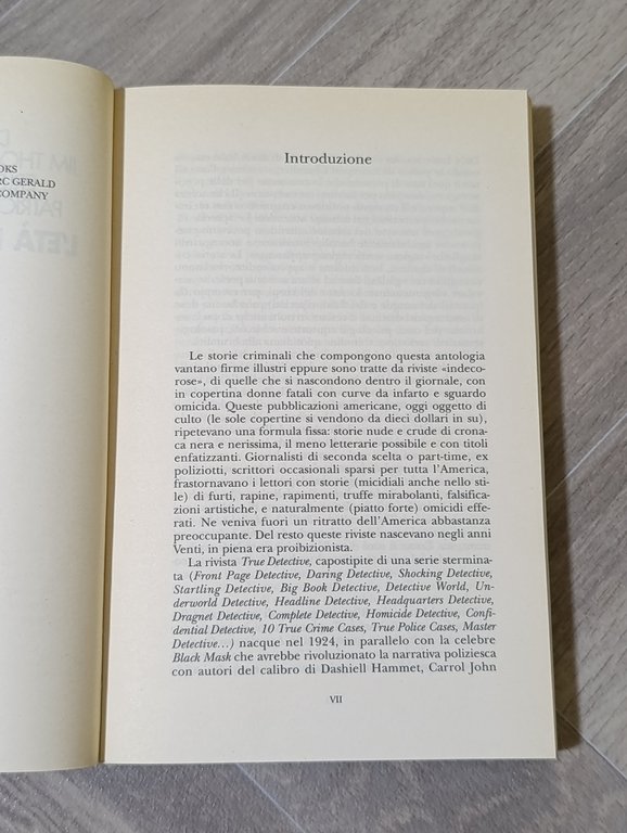 L'Età d'oro del crimine