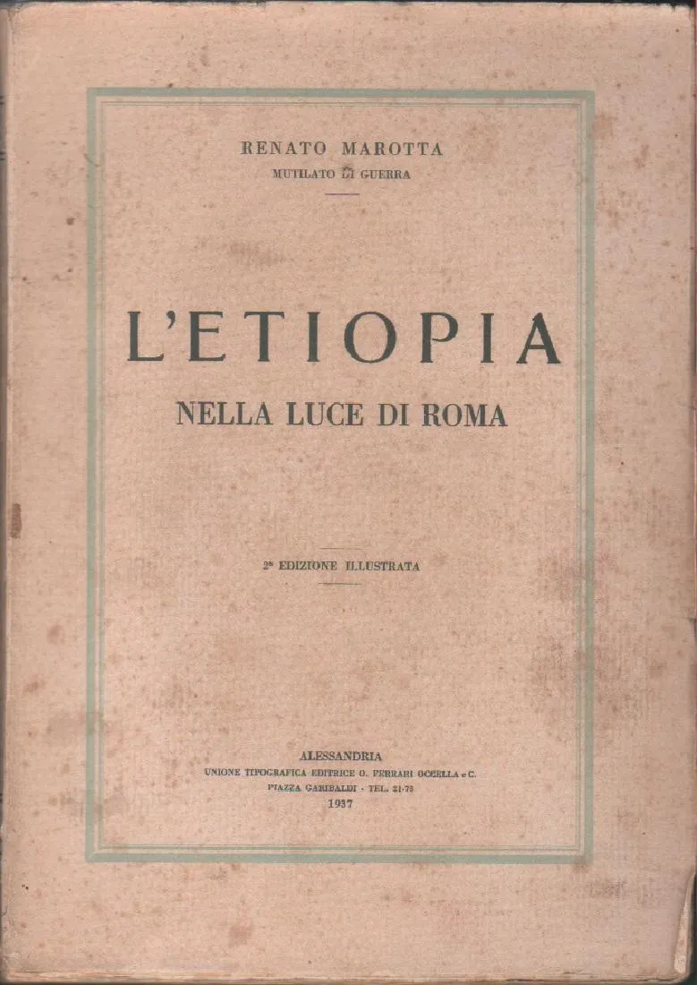 L'Etiopia nella luce di Roma - Renato Marotta | Immagine principale