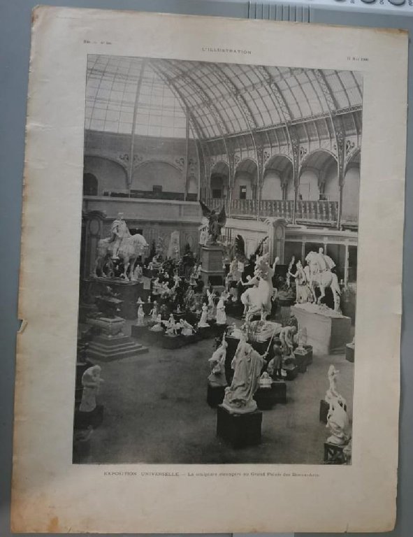 L'Exposition de Paris. La neuf sculpture francaise/ sculpture entrangere. Stampa … | Immagine Gallery 2