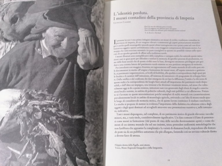 L'Identità Perduta I Musei Contadini Provincia Imperia Libro Cassini Allemandi | Immagine Gallery 5
