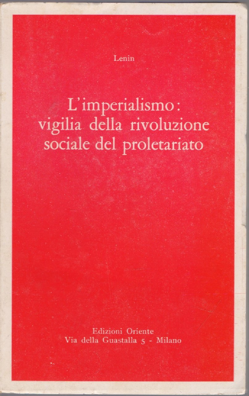 L'imperialismo: vigilia della rivoluzione del proletariato | Immagine principale