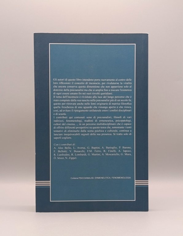 L'Inconscio a più voci - Libro Busacchi Iapoce Sozer, Psicoanalisi …