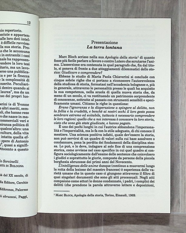 L'Infanticidio in Abruzzo tra Ottocento e Novecento Libro Chiaverini Bastogi