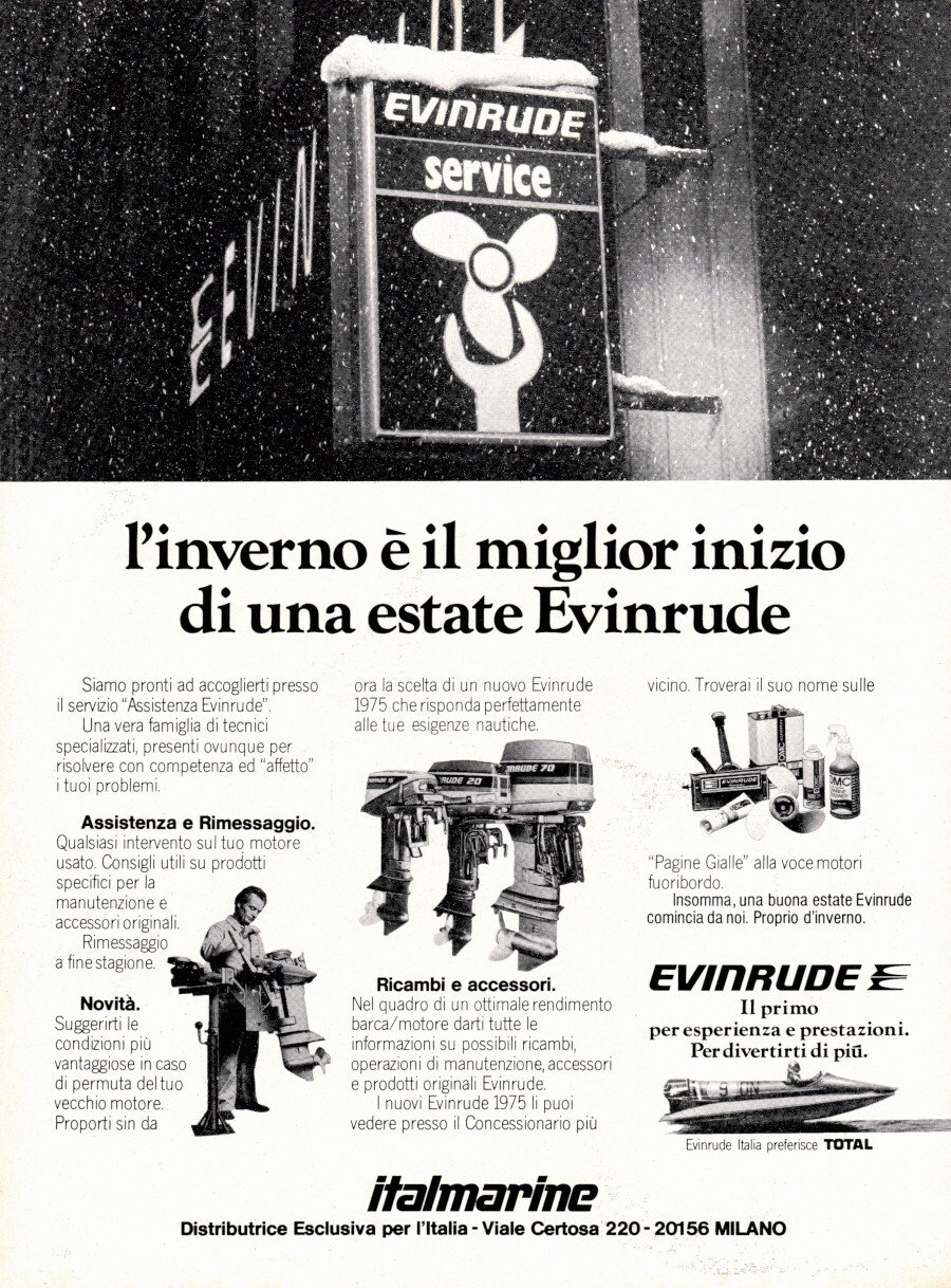 L'inverno è il miglior inizio di una estate Evinrude. Advertising … | Immagine principale