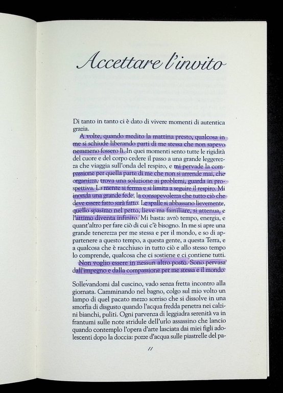 L'invito all'ascolto della vita