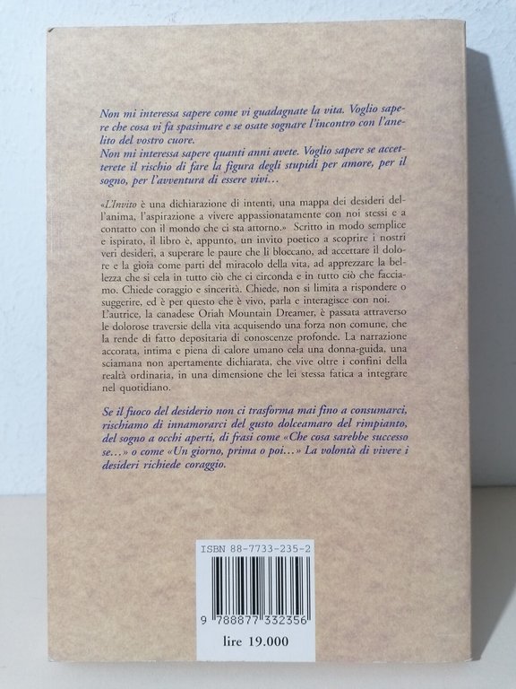 L'Invito All'Ascolto Della Vita Libro Oriah Mountain Dreamer Lyra 2003 …