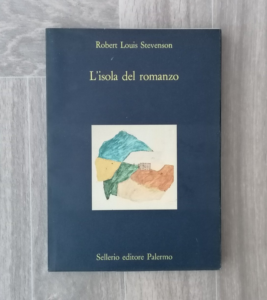 L'Isola Del Romanzo Libro Stevenson Sellerio Prima Edizione 1987 Almansi