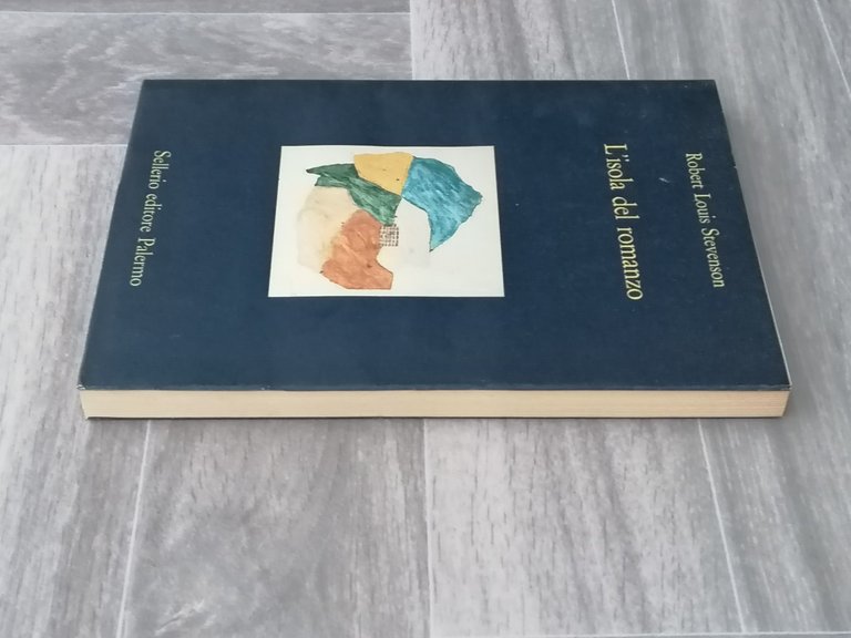 L'Isola Del Romanzo Libro Stevenson Sellerio Prima Edizione 1987 Almansi