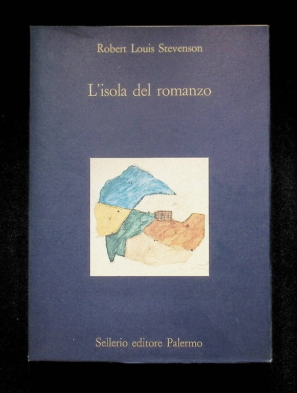 L'Isola Del Romanzo Libro Stevenson Sellerio Prima Edizione 1987 Almansi