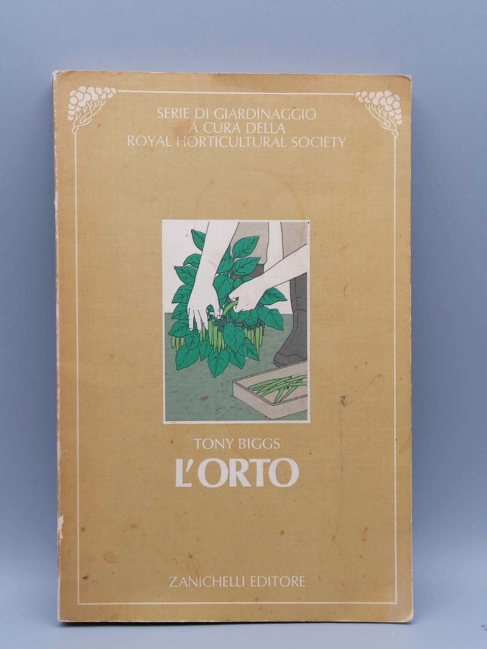 L'Orto Serie Di Giardinaggio Libro Tony Biggs Zanichelli Orticoltura 1987