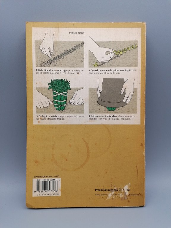 L'Orto Serie Di Giardinaggio Libro Tony Biggs Zanichelli Orticoltura 1987