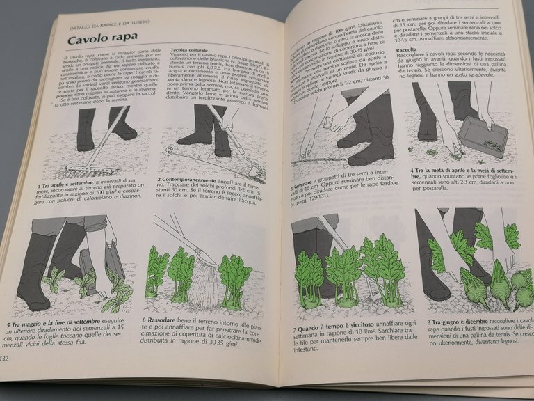 L'Orto Serie Di Giardinaggio Libro Tony Biggs Zanichelli Orticoltura 1987