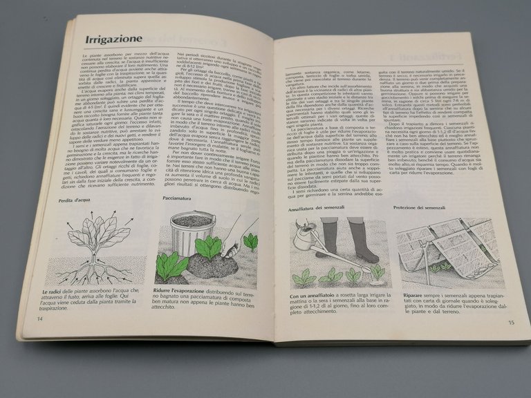 L'Orto Serie Di Giardinaggio Libro Tony Biggs Zanichelli Orticoltura 1987