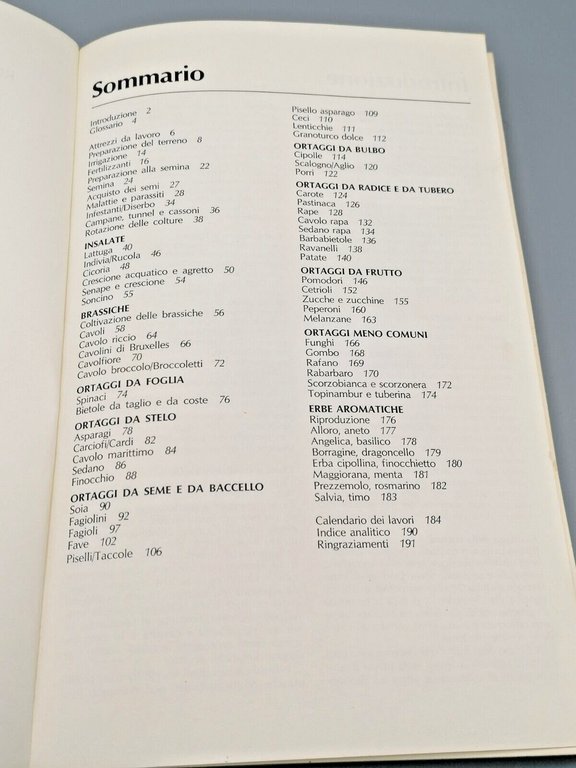 L'Orto Serie Di Giardinaggio Libro Tony Biggs Zanichelli Orticoltura 1987