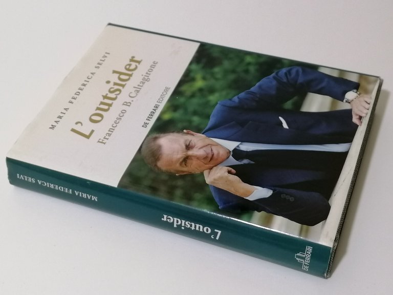 L'Outsider Libro Selvi Biografia Francesco Bellavista Caltagirone Autografato