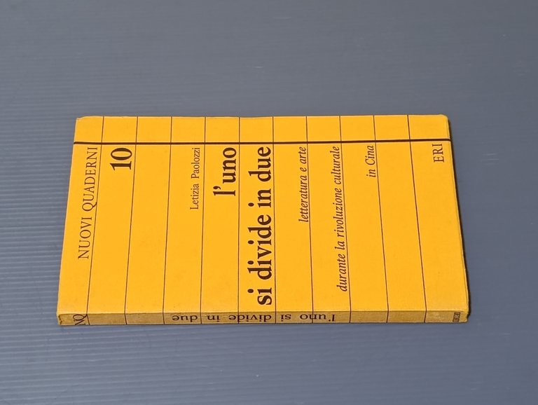 L'uno si divide in due. Letteratura e arte durante la …