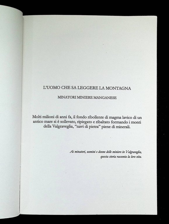 L'Uomo che sa leggere la Montagna. Minatori Miniere Manganese | Immagine Gallery 5