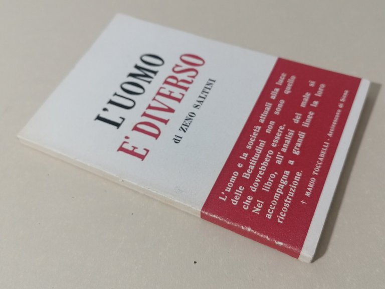 L'Uomo è diverso - Zeno Saltini . Toccabelli 1955 Libro …