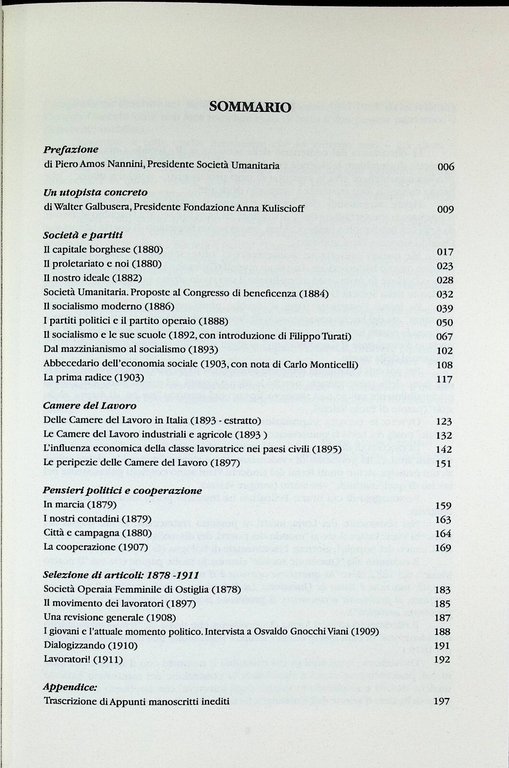 L'Utopia Concreta - Osvaldo Gnocchi Viani - Scritti Scelti 1878 …