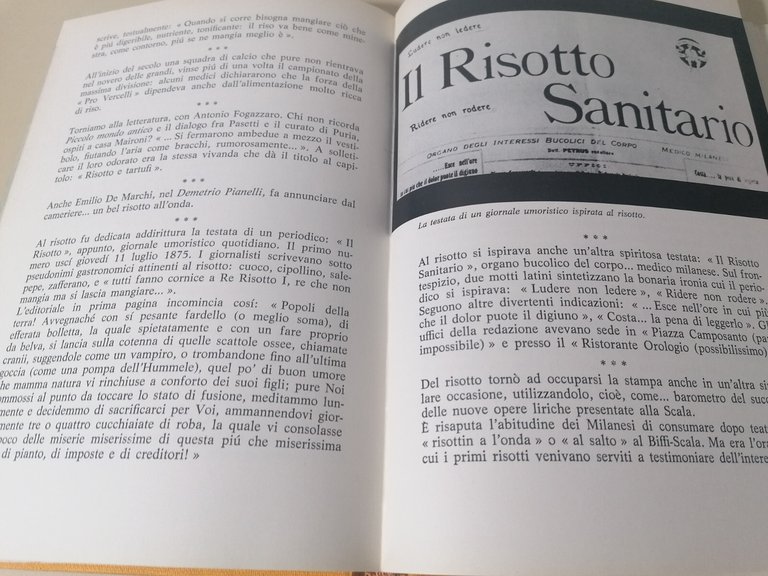 La Ballata Del Risotto Libro Bassi Musi Mursia Prima Edizione …