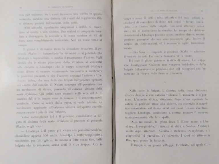 La battaglia di Mudken - Guerra russo giapponese Luigi Barzini …
