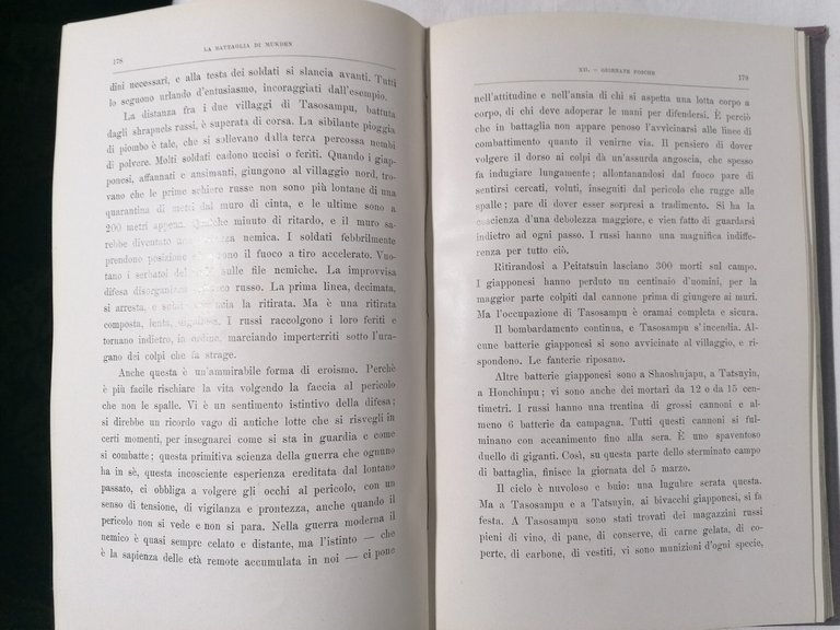 La battaglia di Mudken - Guerra russo giapponese Luigi Barzini …