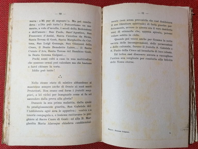 La beata Gemma Galgani