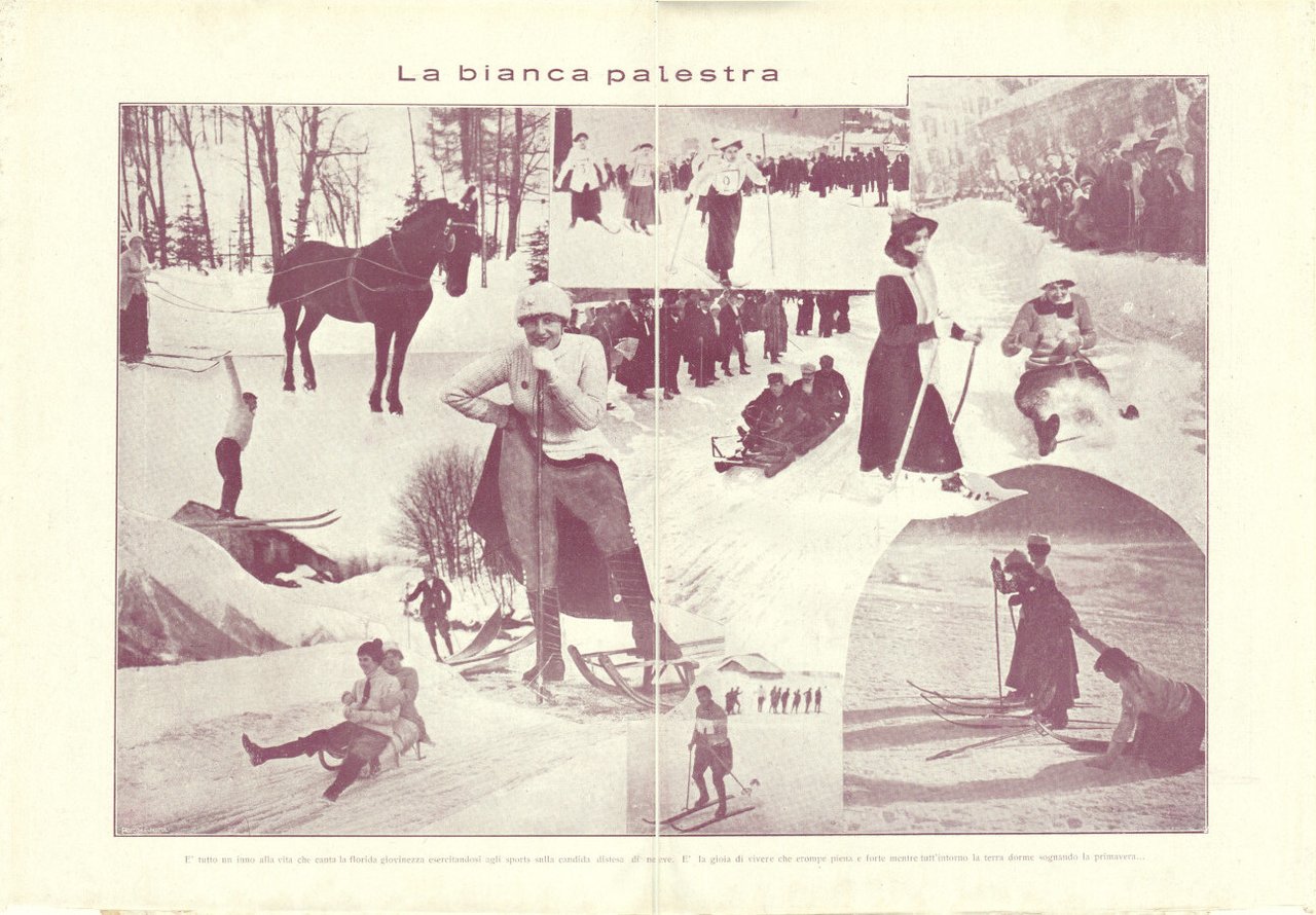 La bianca palestra. Immagine 1913. | Immagine principale
