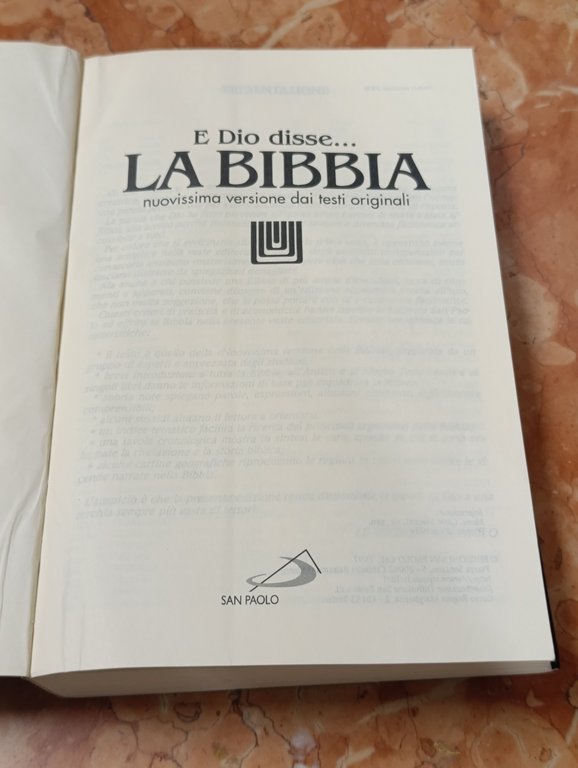 La Bibbia. E Dio disse...Nuovissima versione dai testi originali | Immagine Gallery 7