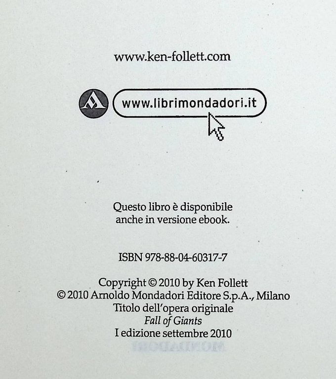 La caduta dei giganti. The century trilogy (Vol. 1) Prima …