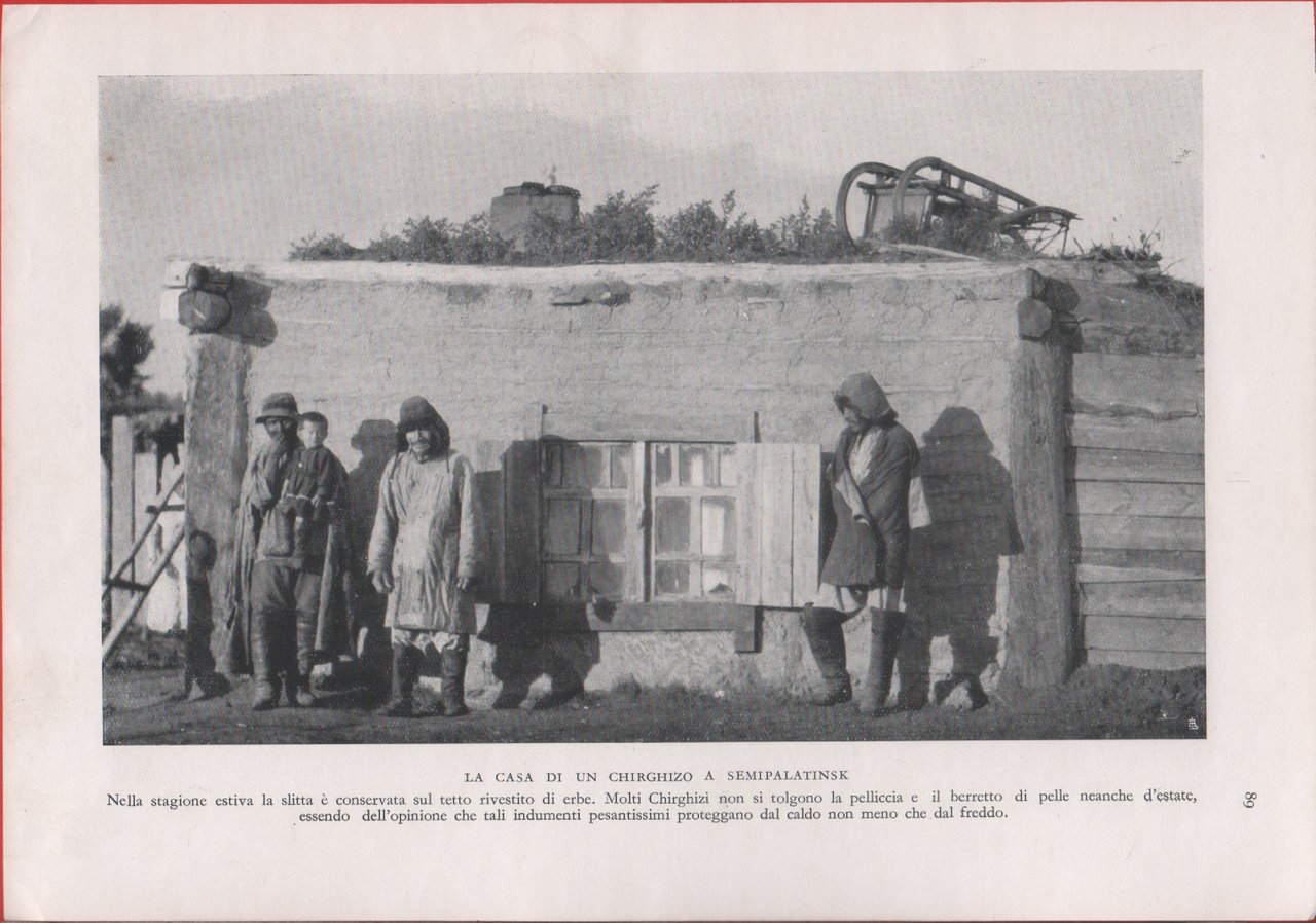 La casa di un chirghizo a Semipalansk. Immagine 1937 | Immagine principale