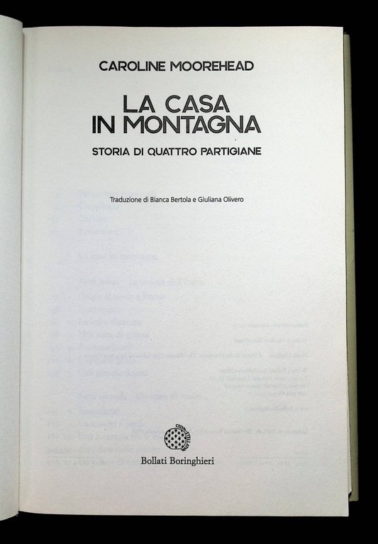 La Casa In Montagna Storia Di Quattro Partigiane Libro Moorehead …