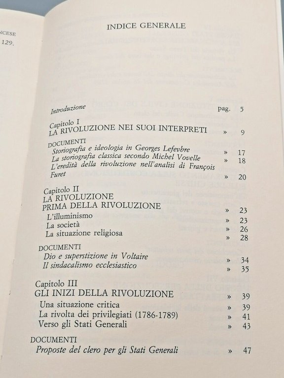 La Chiesa e la Rivoluzione Francese Libro Mezzadri Edizioni Paoline …