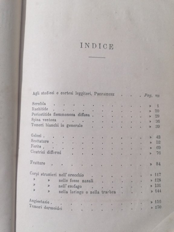 La Chirurgia sui Bambini