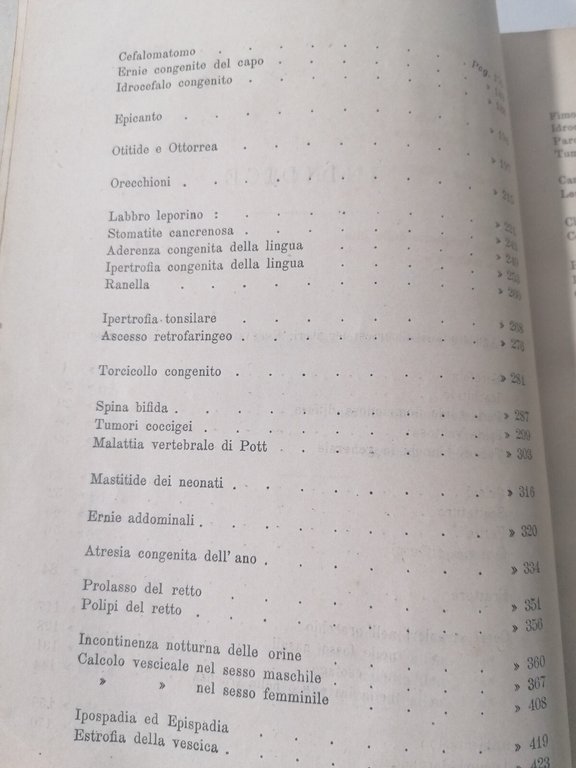 La Chirurgia sui Bambini