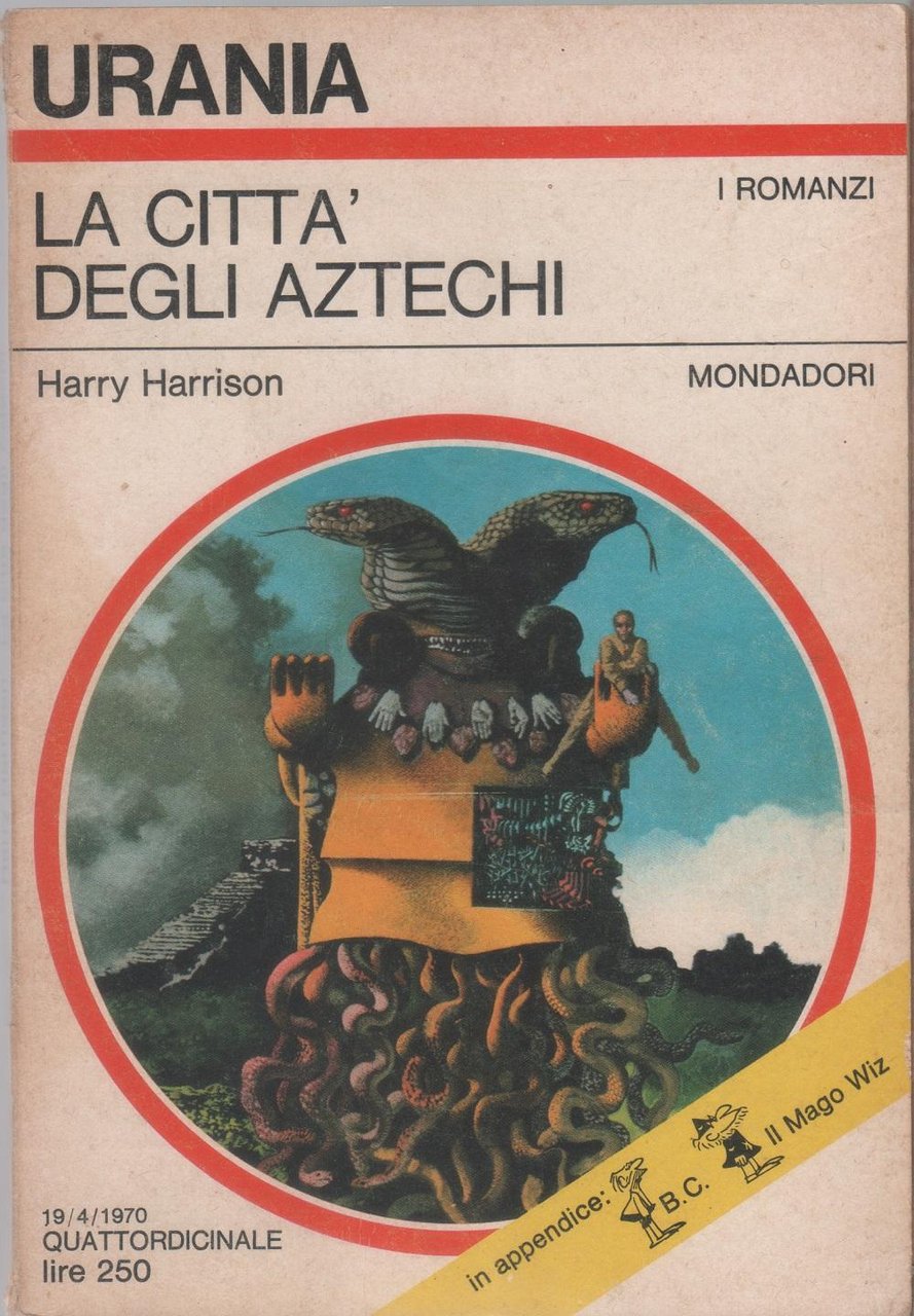 La città degli Aztechi. Urania 538 - Harry Harrison | Immagine principale