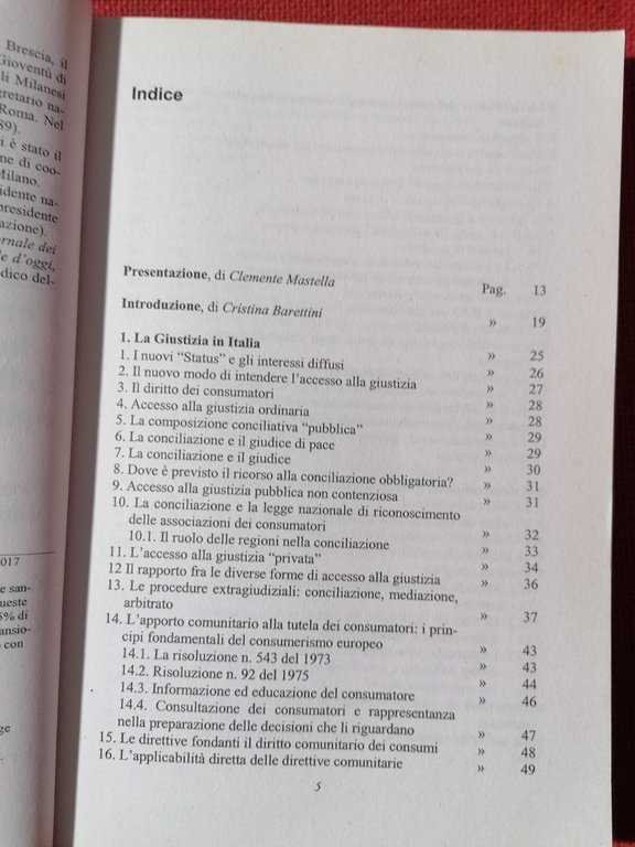 La Conciliazione in Italia Libro Praderi Giustizia Cultura della Legalità …