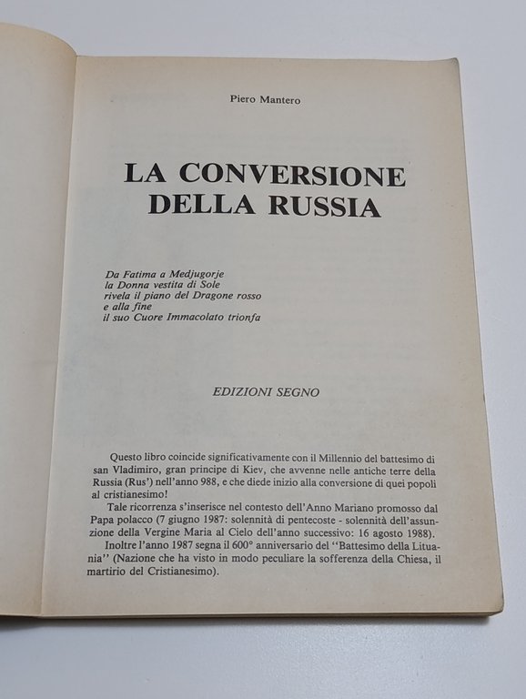 La conversione della Russia