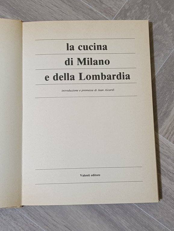 La cucina di Milano e della Lombardia