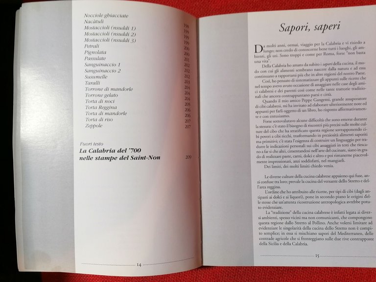 La cucina tradizionale di Calabria