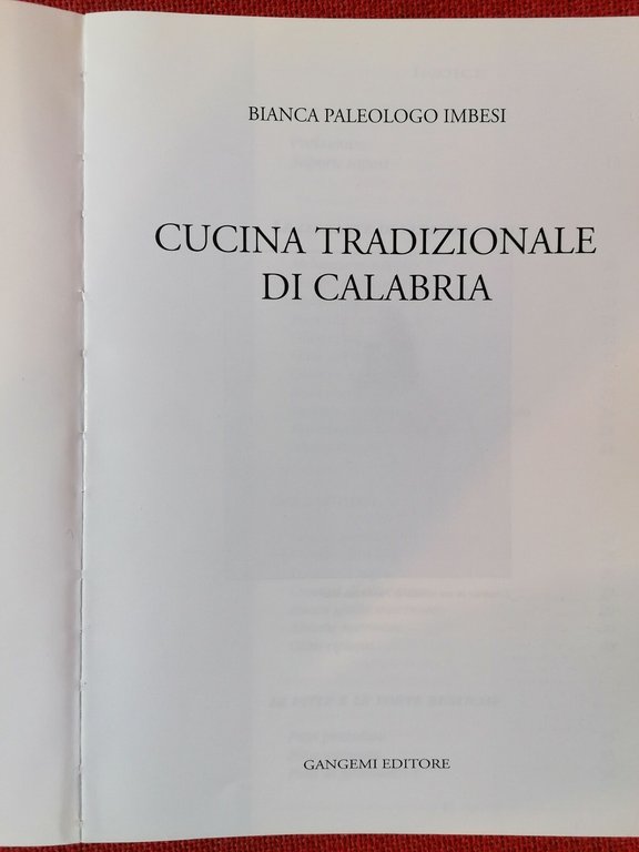 La cucina tradizionale di Calabria