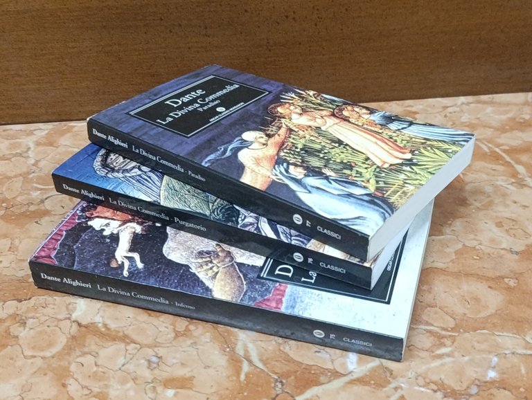 La Divina Commedia: Inferno, Purgatorio, Paradiso. 3 Volumi Oscar Classici … | Immagine Gallery 3