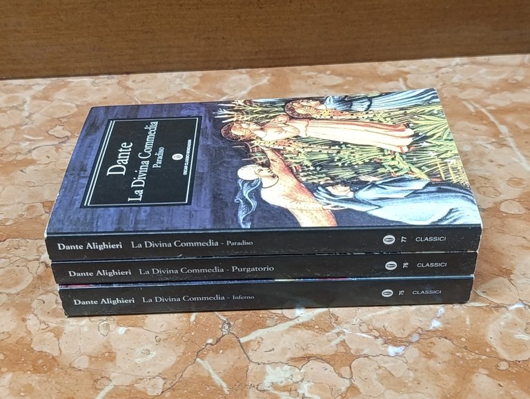 La Divina Commedia: Inferno, Purgatorio, Paradiso. 3 Volumi Oscar Classici … | Immagine Gallery 4