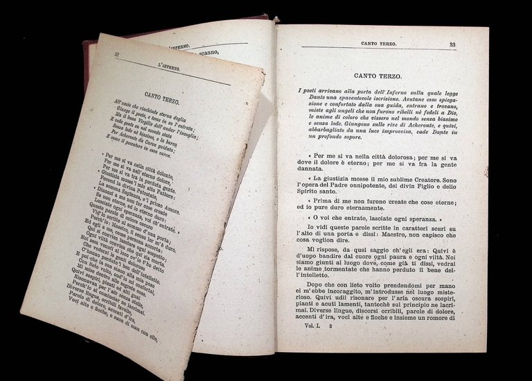 La Divina Commedia Voltata in Prosa 1 Dante Foresi Testo …