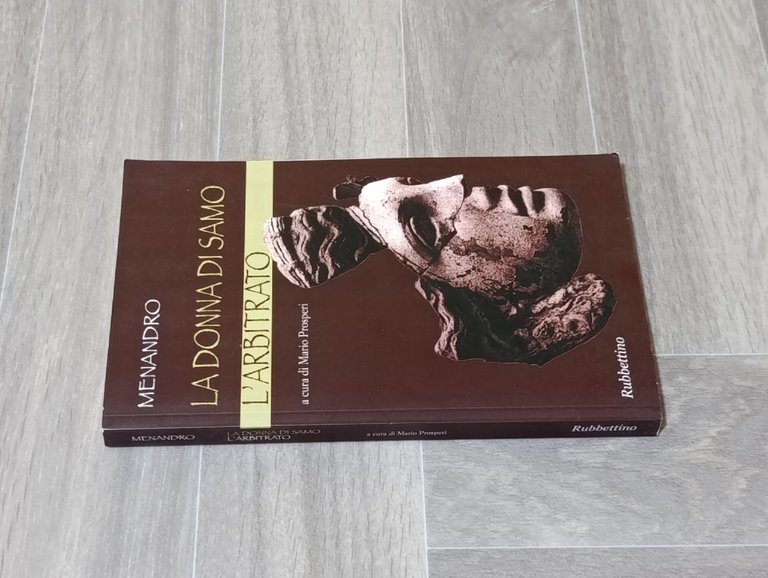 La donna di Samo-L'arbitrato. Testo greco a fronte