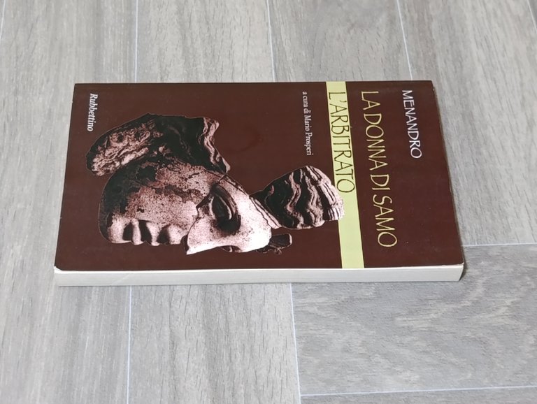 La donna di Samo-L'arbitrato. Testo greco a fronte