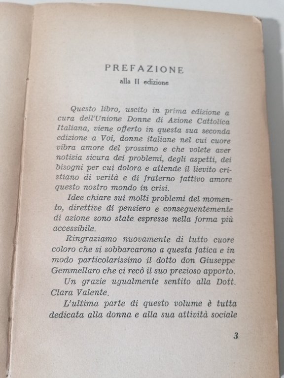 La Donna e la Vita Sociale