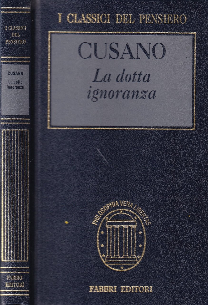 La Dotta Ignoranza. I Classici del Pensiero Fabbri | Immagine principale