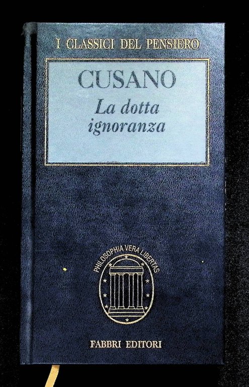 La Dotta Ignoranza. I Classici del Pensiero Fabbri | Immagine Gallery 2
